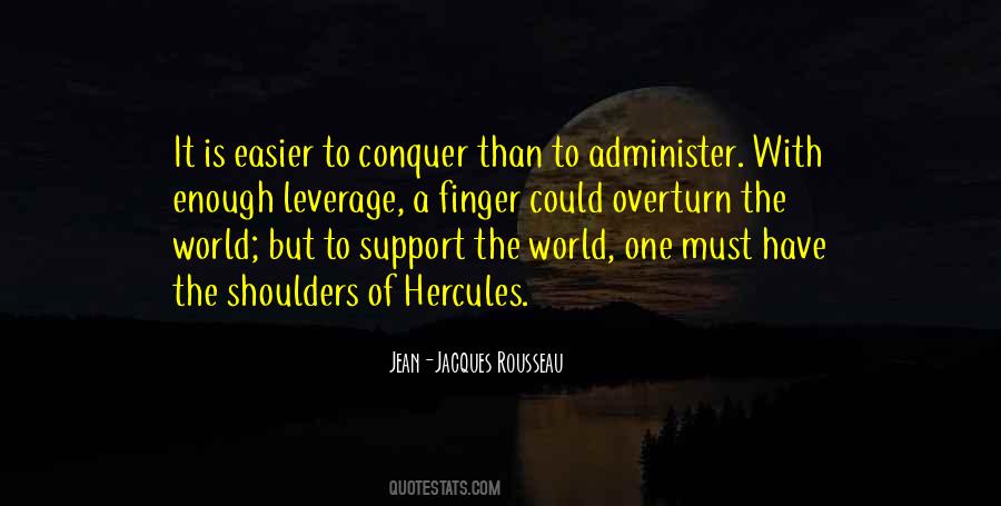You Can Conquer The World Quotes #399635