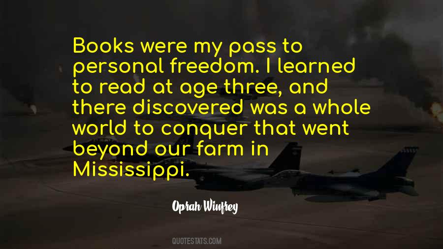 You Can Conquer The World Quotes #554119