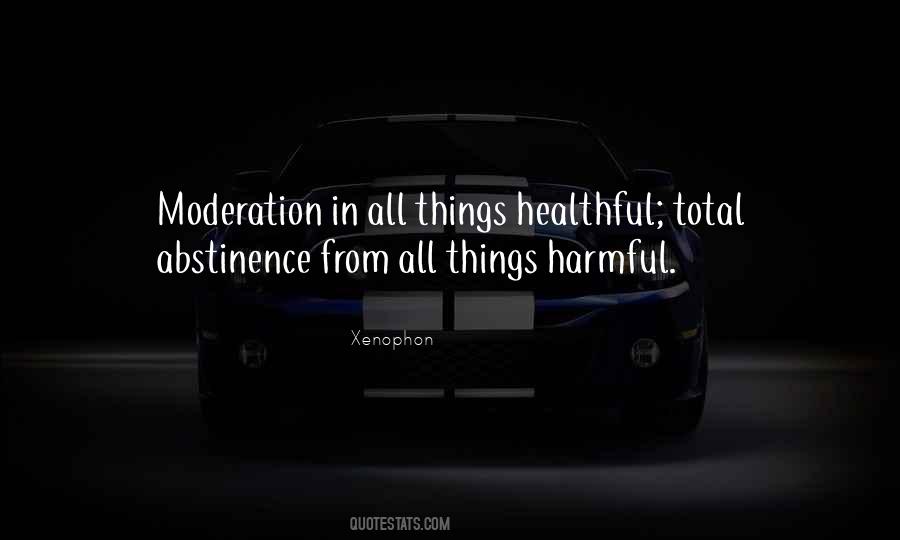Things In Moderation Quotes #385887