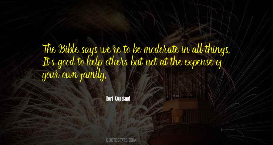 Things In Moderation Quotes #728826
