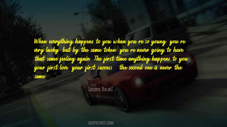 Young First Love Quotes #1017433