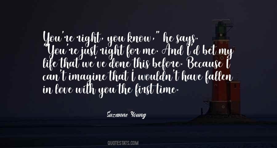 Young First Love Quotes #1466550