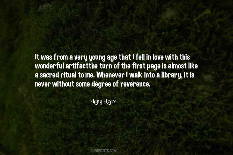 Young First Love Quotes #354456