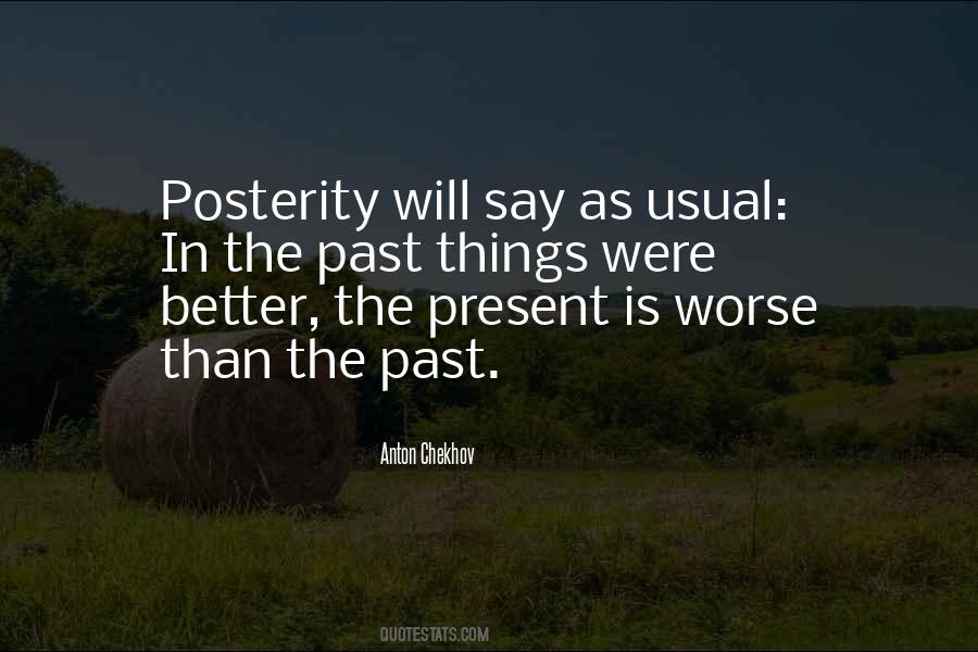 Past Things Quotes #1430584