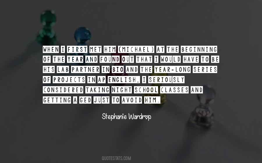 Just Met Him Quotes #457530