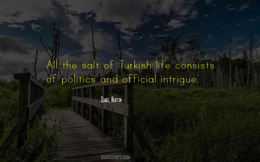 Turkish Life Quotes #991152