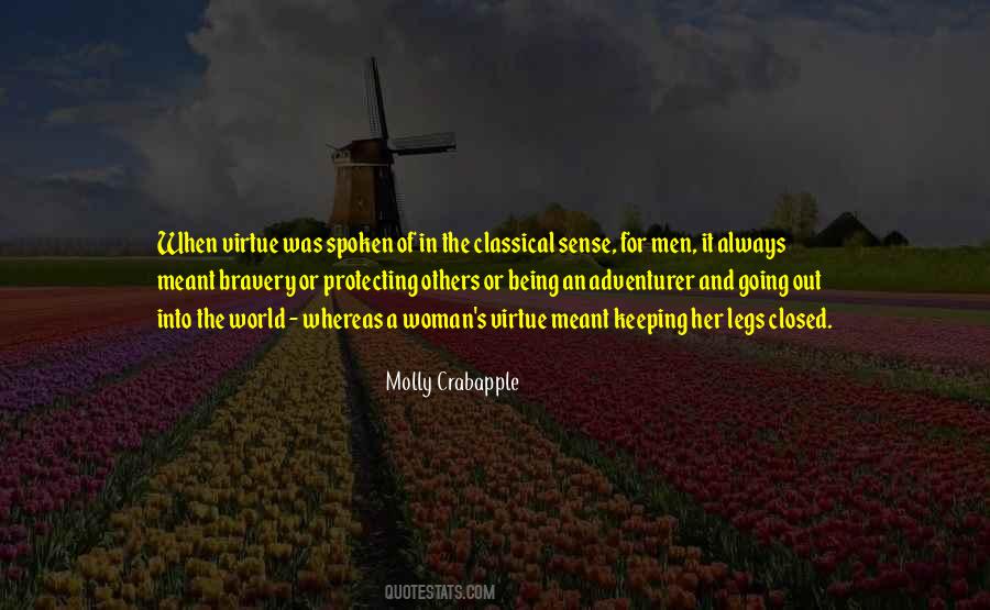 Going Into The World Quotes #1707937