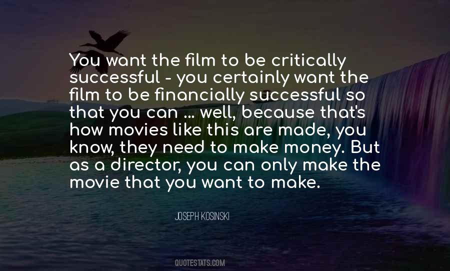 Successful Money Quotes #423289