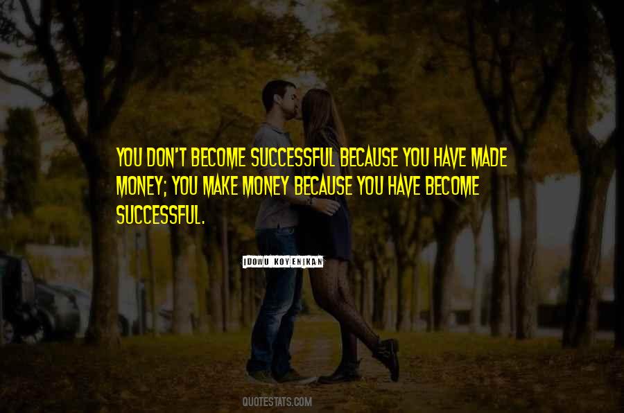 Successful Money Quotes #911644