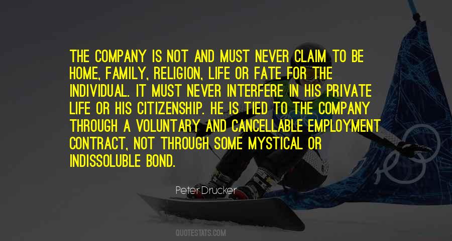 Bond For Life Quotes #622348