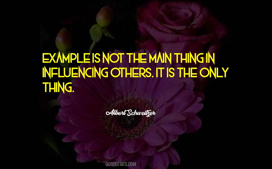 Leadership Example Quotes #676728