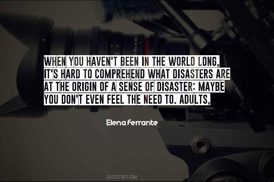 World Disaster Quotes #1099848