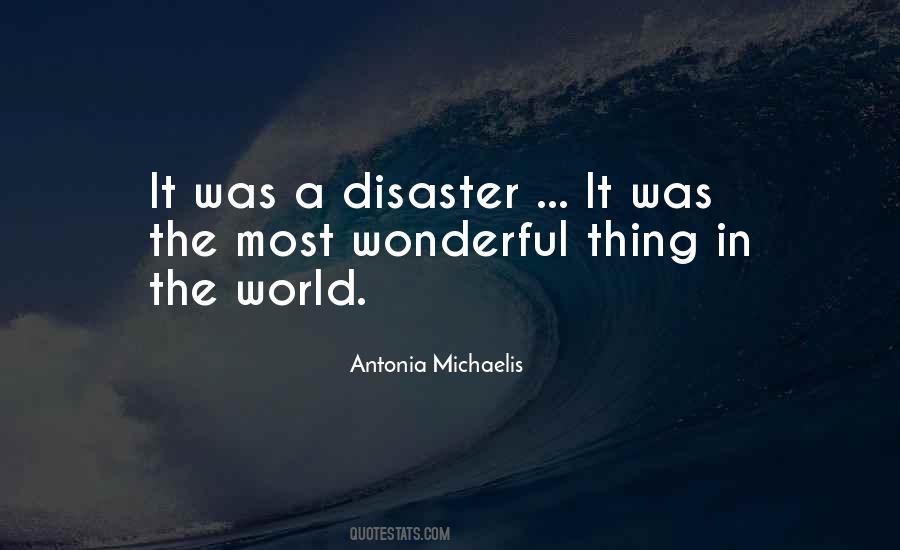 World Disaster Quotes #531926