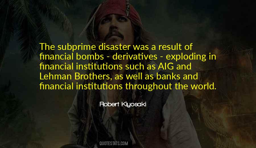 World Disaster Quotes #555817