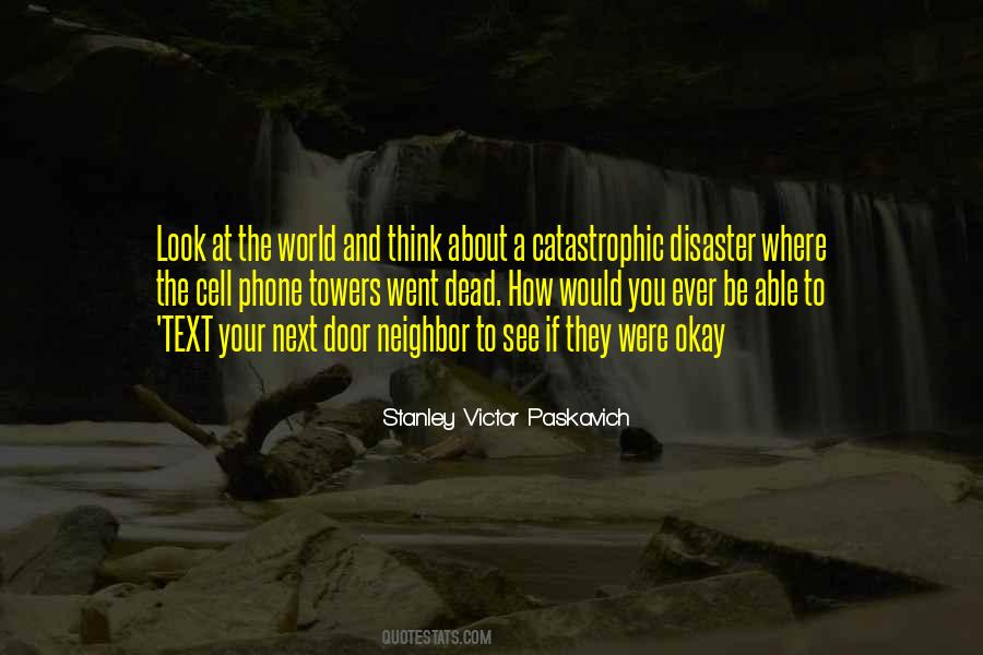 World Disaster Quotes #772987
