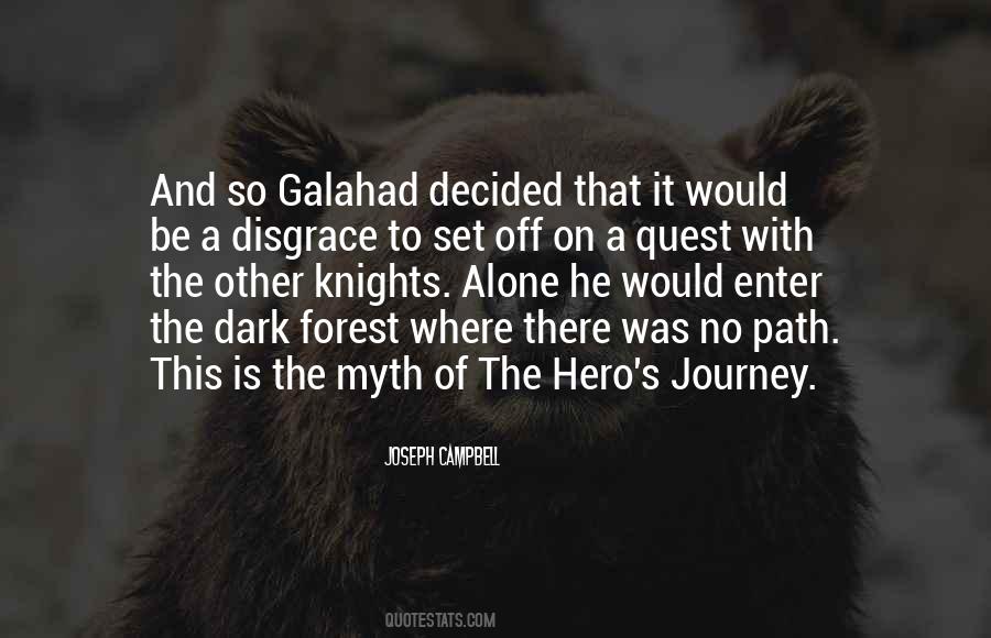 Quotes About The Hero Quest #65282