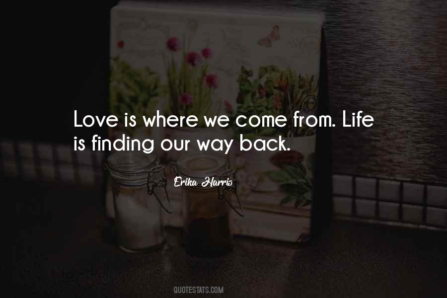 Finding My Way Back Quotes #806643