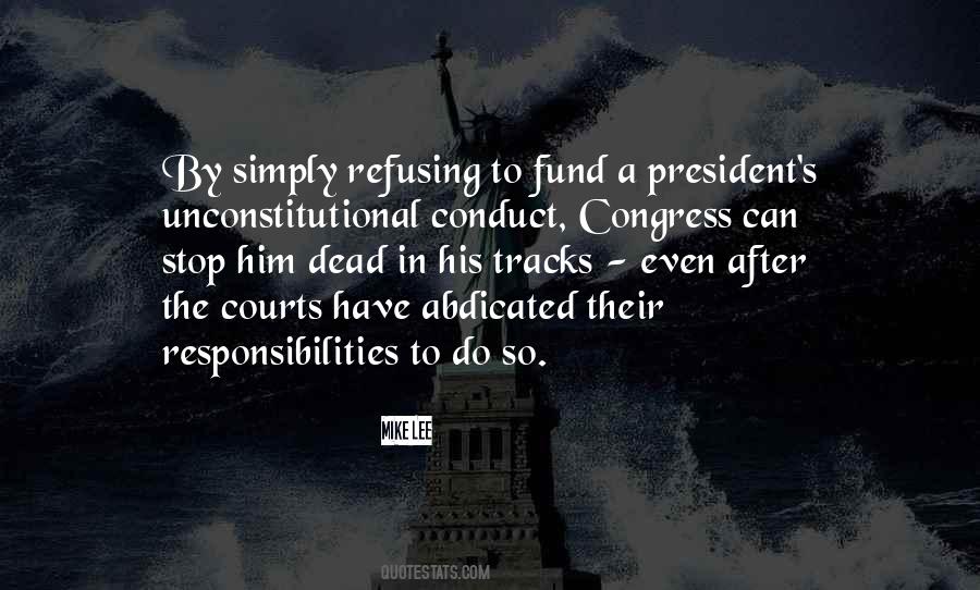 Dead President Quotes #447764