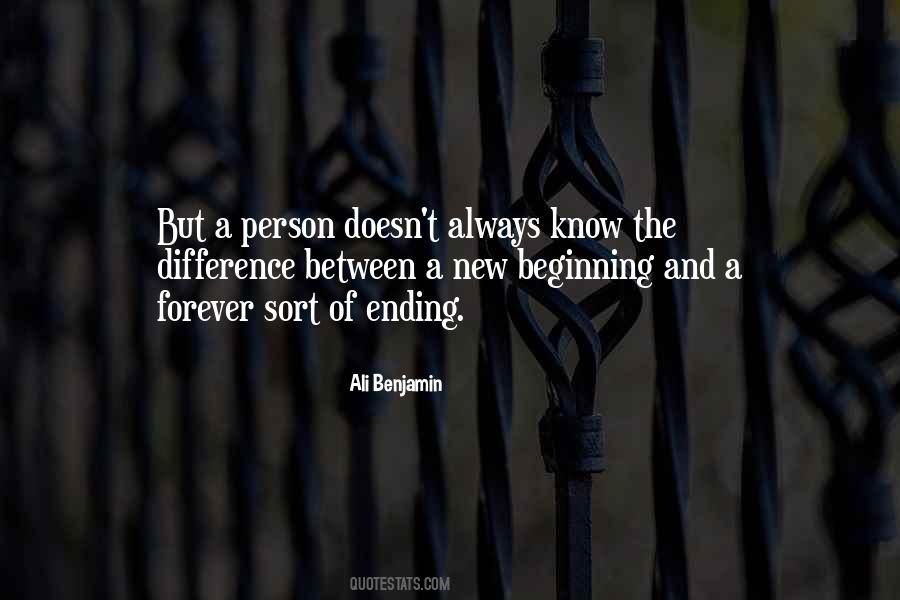 Beginning Of Forever Quotes #562993