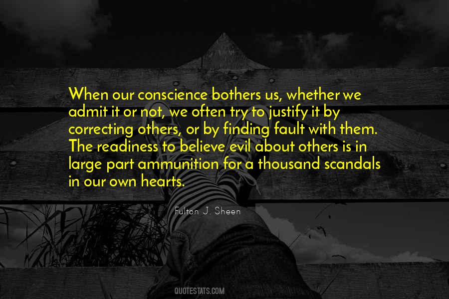 Finding Others Fault Quotes #1005117