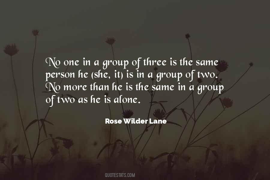 No One Alone Quotes #1013325
