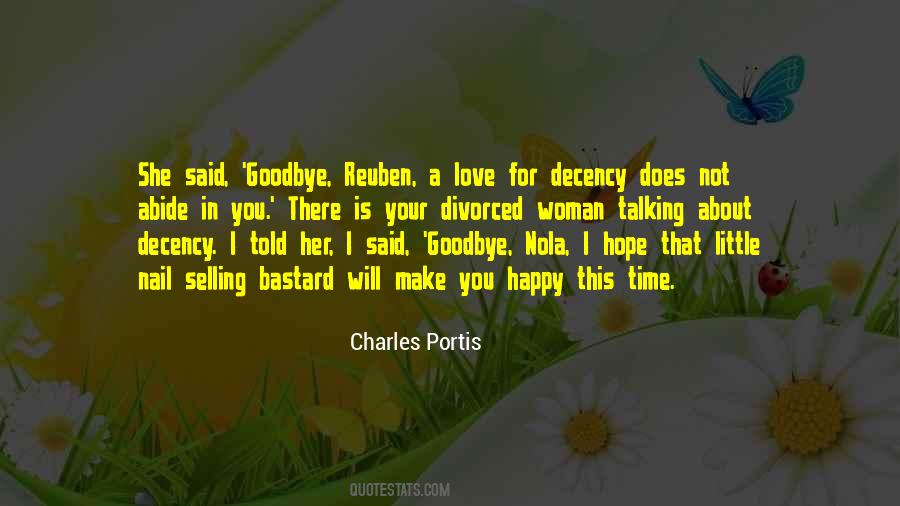 She Said Goodbye Quotes #1450097