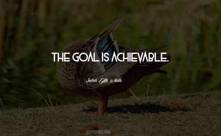Daily Goal Quotes #1067571