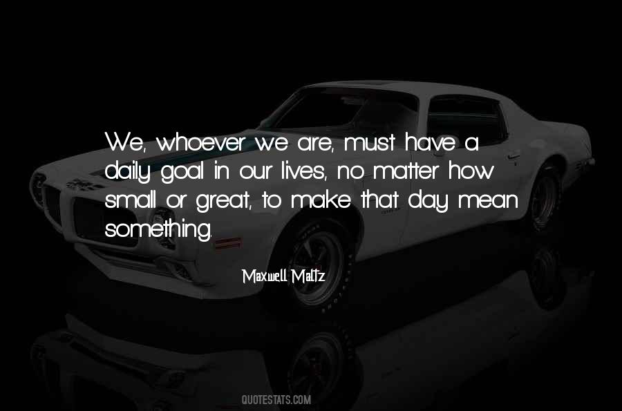 Daily Goal Quotes #321481