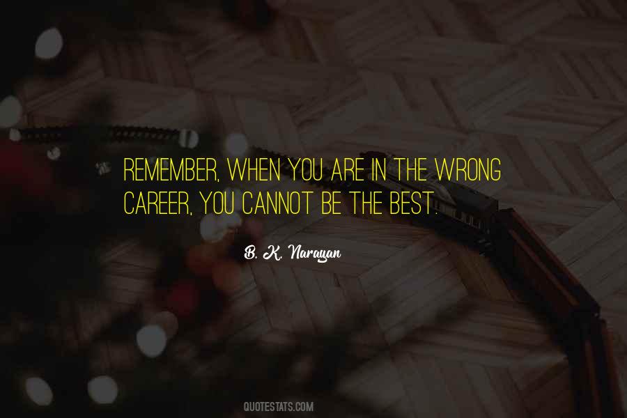 The Best Career Quotes #621131