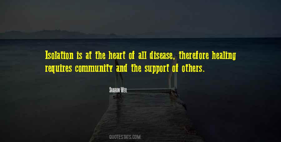 Support The Community Quotes #182737