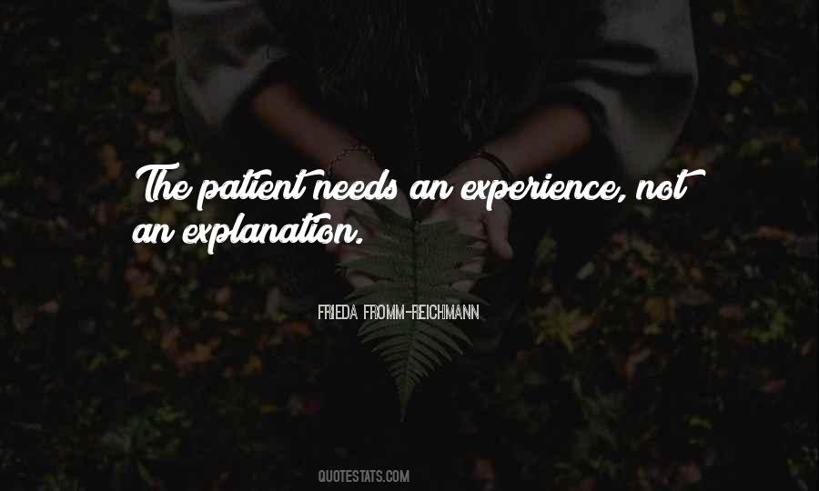 The Patient Experience Quotes #965555