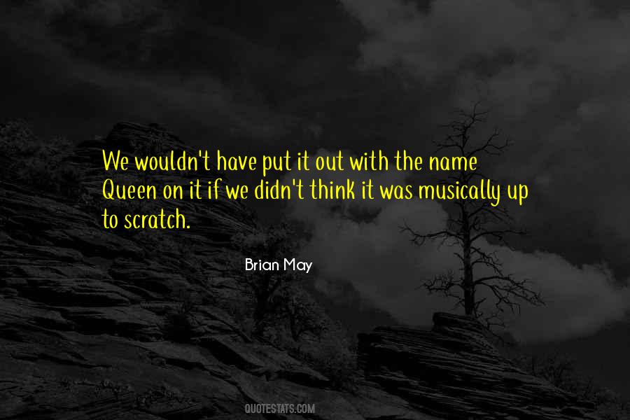 Up To Scratch Quotes #1043681