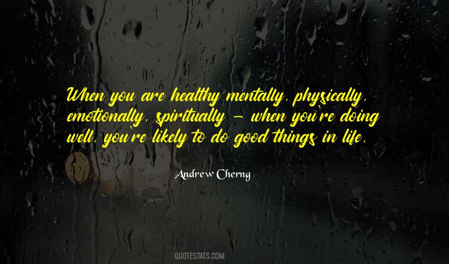 Mentally Healthy Quotes #580565