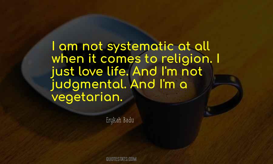 Vegetarian Life Quotes #707111