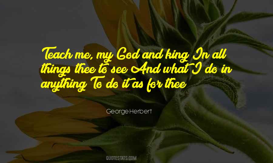 My God And King Quotes #634786
