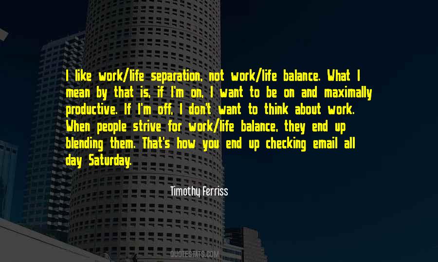 Saturday Life Quotes #1497884