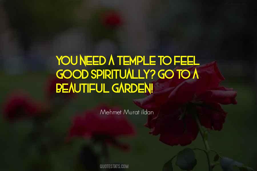 A Beautiful Garden Quotes #11160