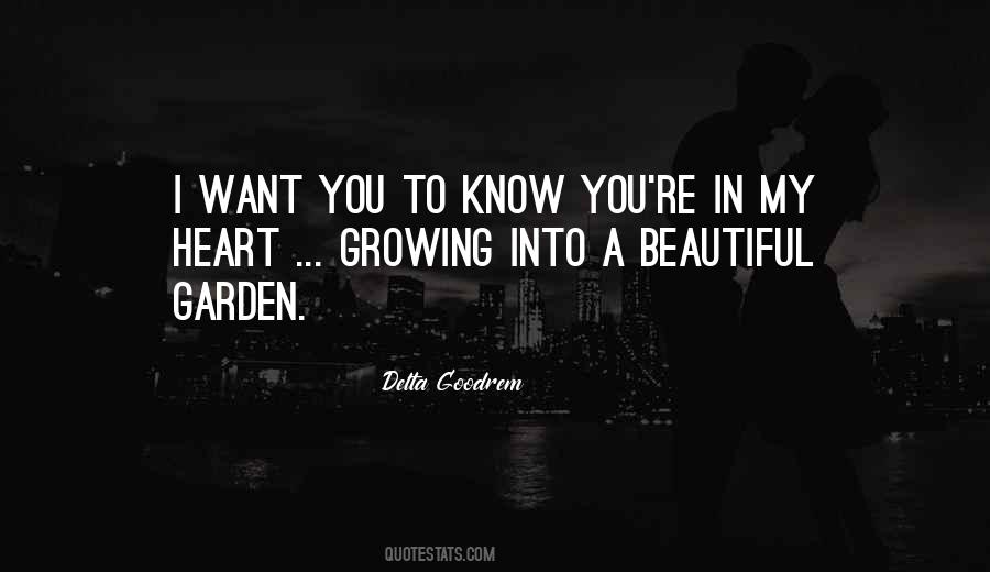 A Beautiful Garden Quotes #1567705
