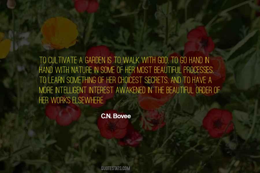 A Beautiful Garden Quotes #245666