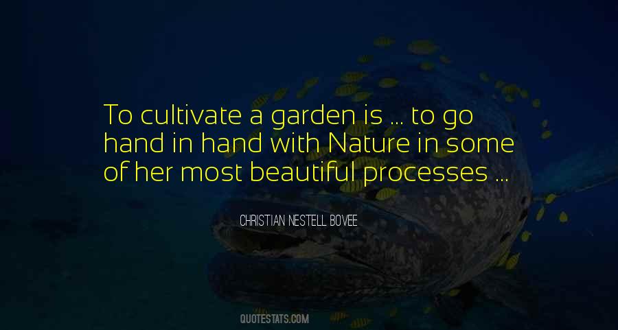 A Beautiful Garden Quotes #338802