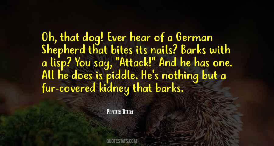 The Dog Barks Quotes #365084