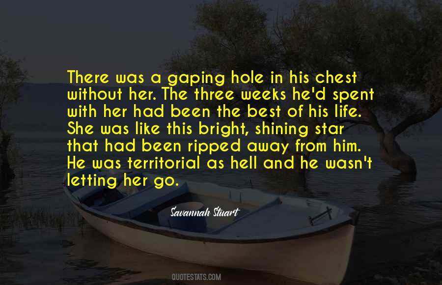 Hell With Him Quotes #1528387