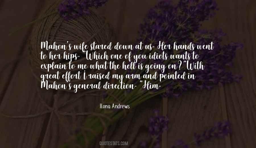 Hell With Him Quotes #517646