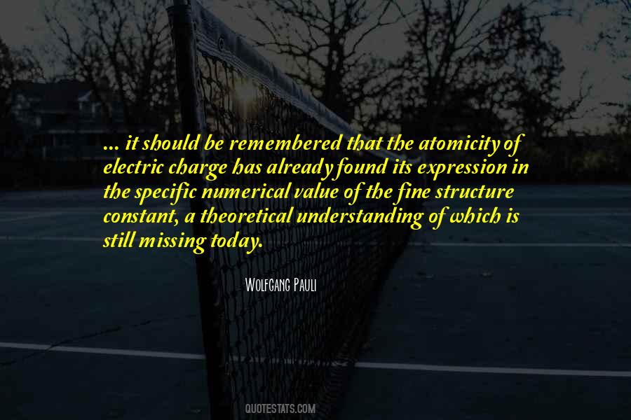 Fine Structure Constant Quotes #468197