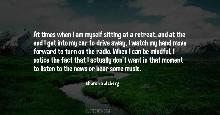 Music In Car Quotes #1216113