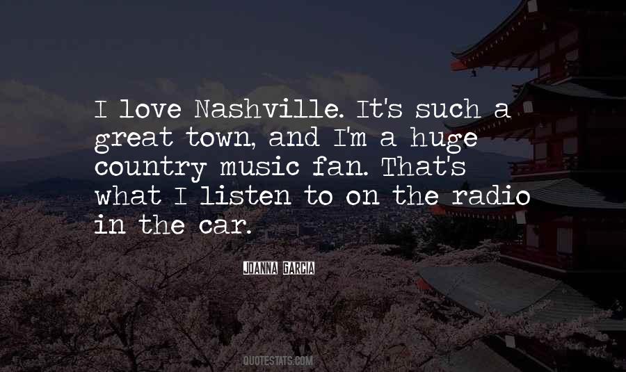 Music In Car Quotes #597271