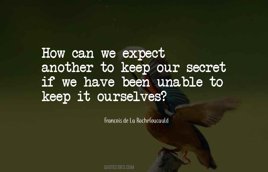 Our Secret Quotes #969845