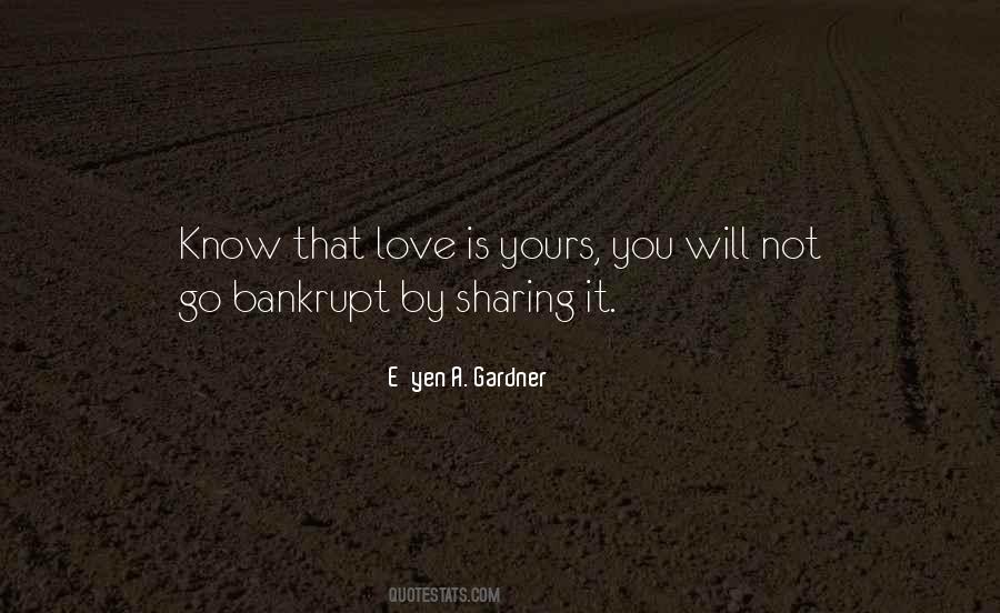 Not Sharing You Quotes #1792370
