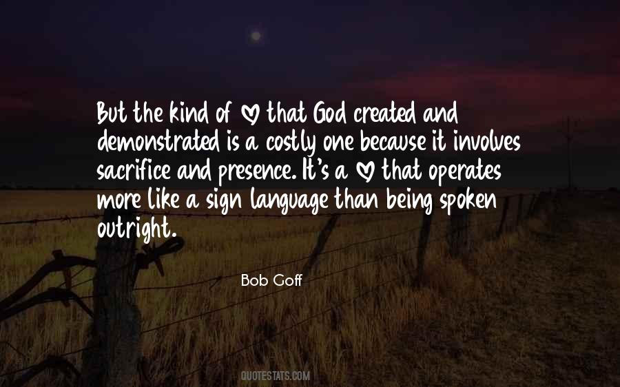 Language Of God Quotes #1139565