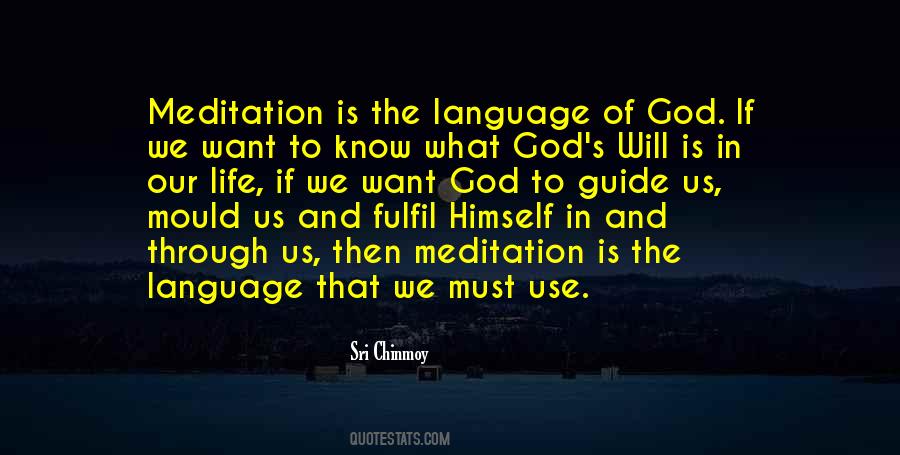 Language Of God Quotes #1337036
